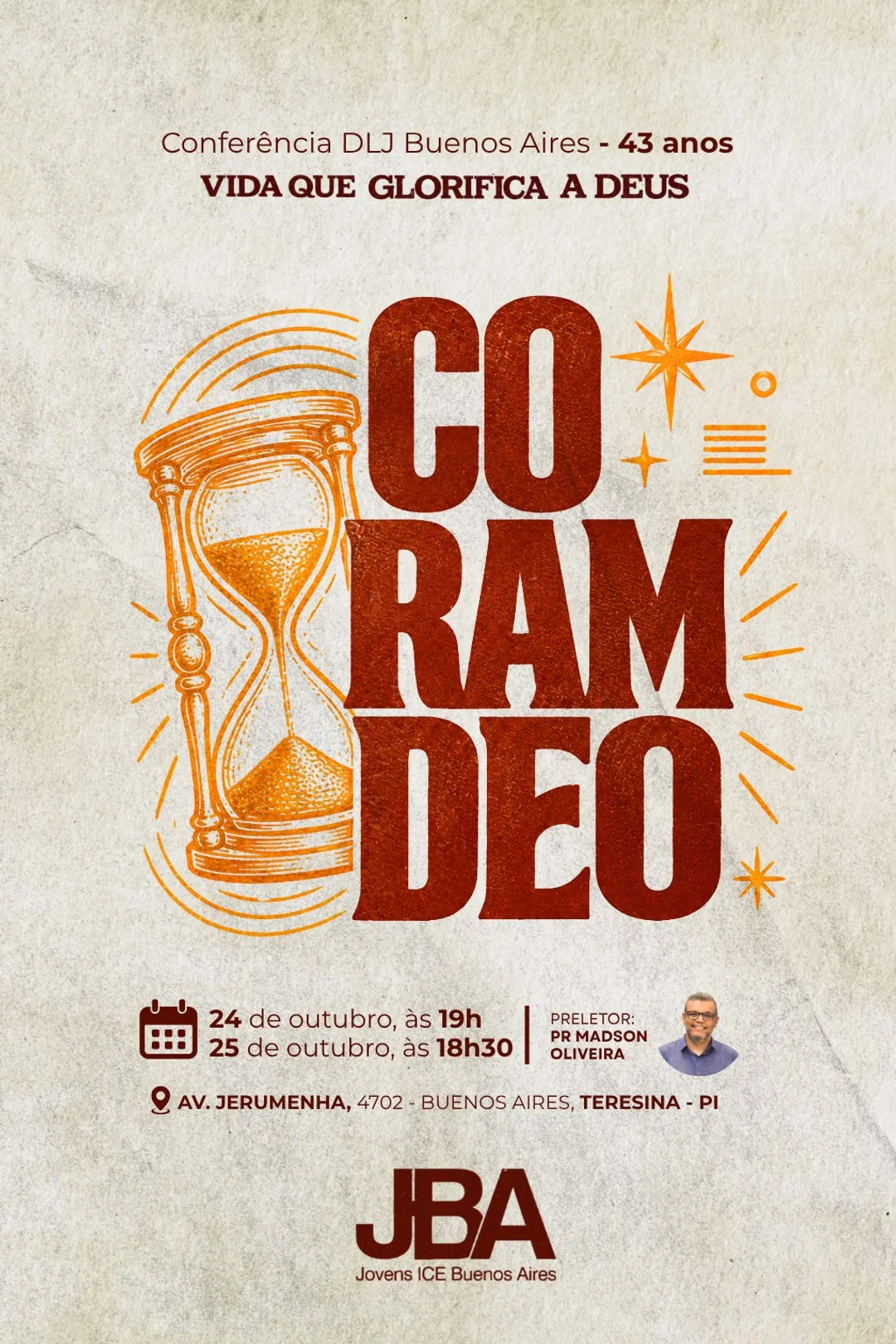 Conferência Coram Deo: vida que glorifica a Deus